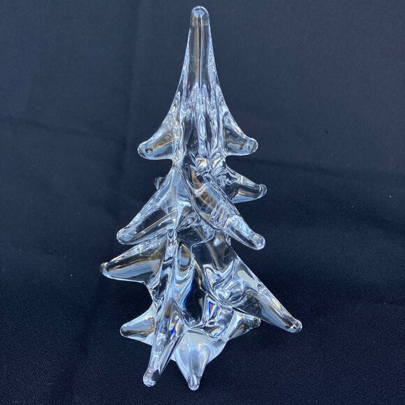 Toscany Crystal 8” Christmas Twisted Tree - Picture 2 of 12